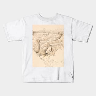 A Cottage among Trees, Shoreham by Samuel Palmer Kids T-Shirt